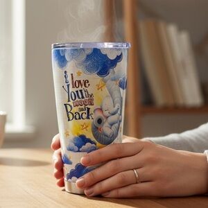 New “I love you to the moon and Back” mom insulated 20oz Tumbler